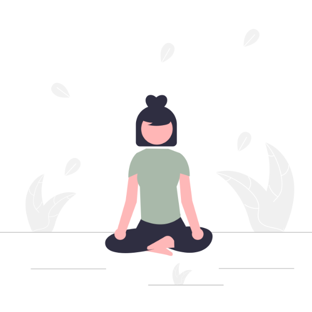 Woman doing yoga